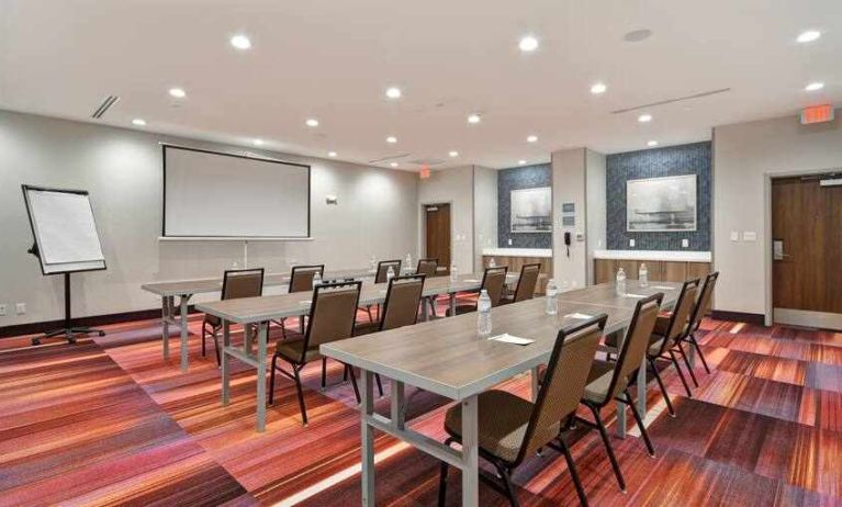 Meeting room suitable for small groups at the Home2 Suites by Hilton Fairview/Allen.