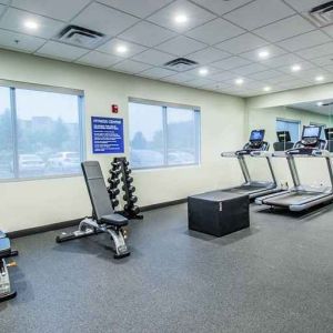 Every-you-need fitness center at Tru by Hilton Bowling Green.