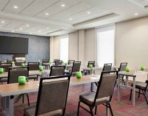 large meeting room for businees meetings at Home2 Suites by Hilton Silver Spring.
