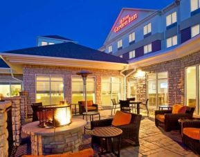 Amazing rooftop patio suitable as workspace at the Hilton Garden Inn Fort Collins.