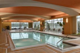 Indoor pool at the Embassy Suites by Hilton Hampton Convention Center