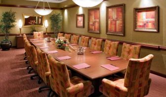 Small conference room at the Embassy Suites by Hilton Hampton Convention Center