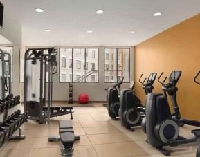 Full equipped fitness center at the Embassy Suites by Hilton Alexandria-Old Town.