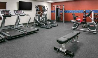 well equipped fitness center at Hampton Inn Wichita Northwest.