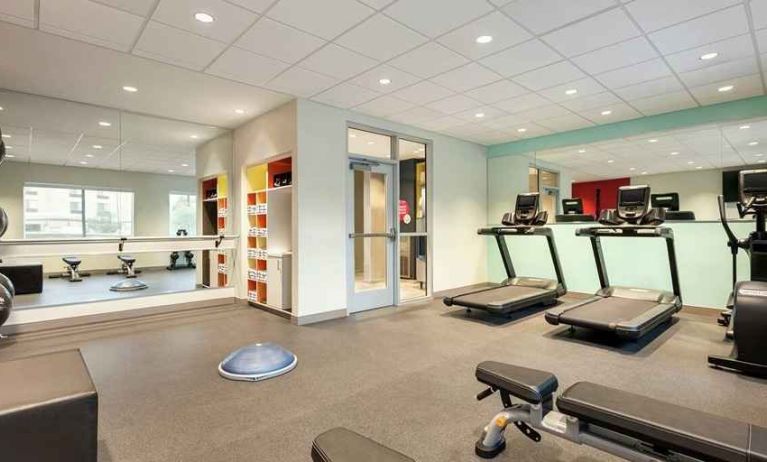 well equipped fitness center at Tru by Hilton Wichita Northeast.