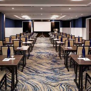 professional conference and meeting room at Hilton Brooklyn New York.