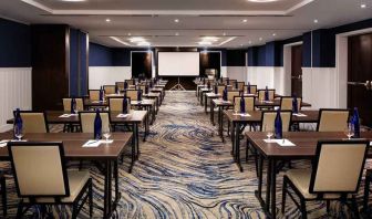 professional conference and meeting room at Hilton Brooklyn New York.