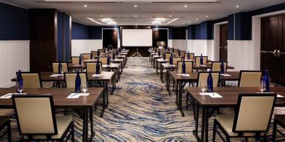 professional conference and meeting room at Hilton Brooklyn New York.