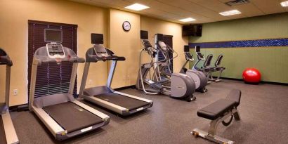 equipped fitness center at Hampton Inn Omaha/West-Dodge Road (Old Mill).