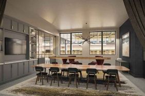 professional meeting room at The Slate Denver, Tapestry Collection by Hilton.