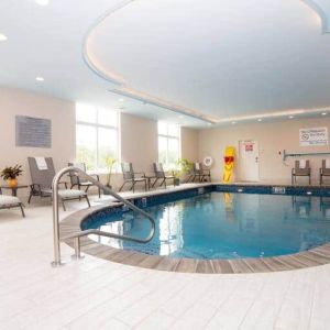 Indoor pool at the Hampton Inn Atlantic City Absecon,NJ