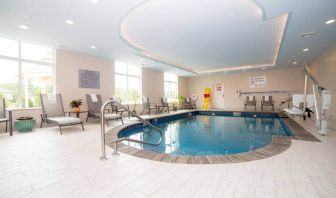 Indoor pool at the Hampton Inn Atlantic City Absecon,NJ