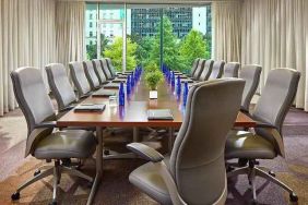 Bright meeting room at the Statler Dallas, Curio Collection by Hilton.