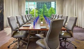 Bright meeting room at the Statler Dallas, Curio Collection by Hilton.