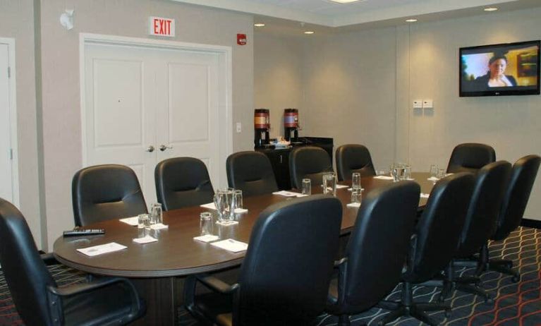 Conference room at the Hampton Inn & Suites Lethbridge, AB,CN