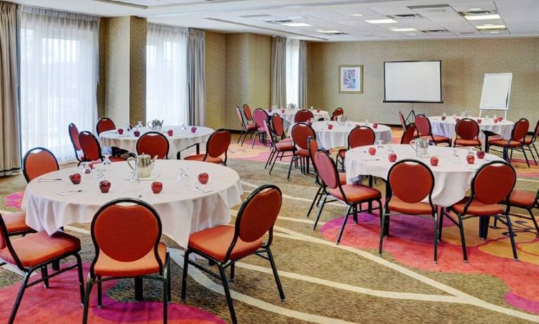 Spacious conference room for events and meetings at the Hilton Garden Inn Kitchener/Cambridge