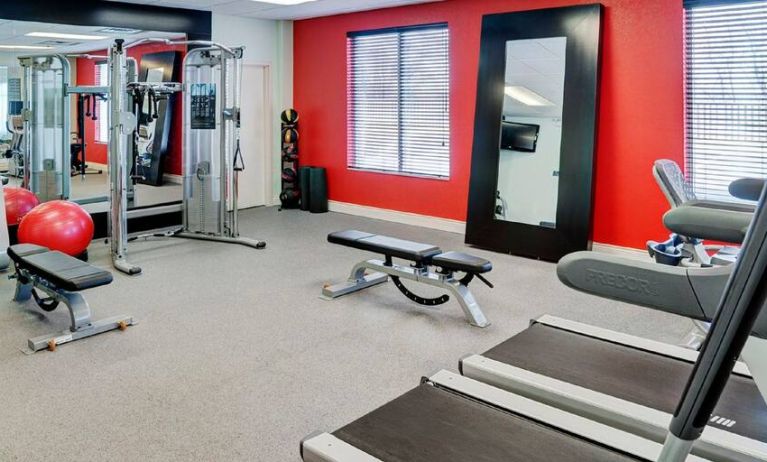 Fully equipped gym at the Hilton Garden Inn Kitchener/Cambridge