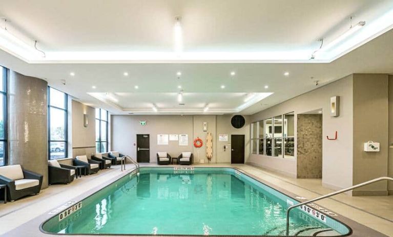 Indoor pool at the DoubleTree by Hilton Kitchener