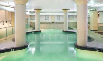 Relaxing indoor pool at the Embassy Suites by Hilton Portland-Downtown.