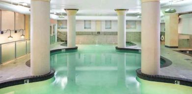 Relaxing indoor pool at the Embassy Suites by Hilton Portland-Downtown.