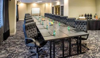 Meeting room with conference table at the Embassy Suites by Hilton Portland-Downtown.