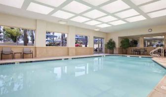 Relaxing indoor pool at the Embassy Suites by Hilton San Diego-La Jolla.