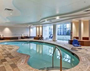 Relaxing indoor pool area at the Embassy Suites by Hilton Minneapolis-Airport.