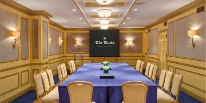 Meeting room at The Drake.