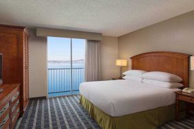 King room with harbour view at the Embassy Suites by Hilton San Francisco Airport Waterfront.