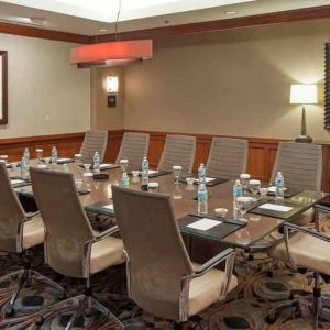 Meeting room perfect for every business need at the Hilton Omaha.