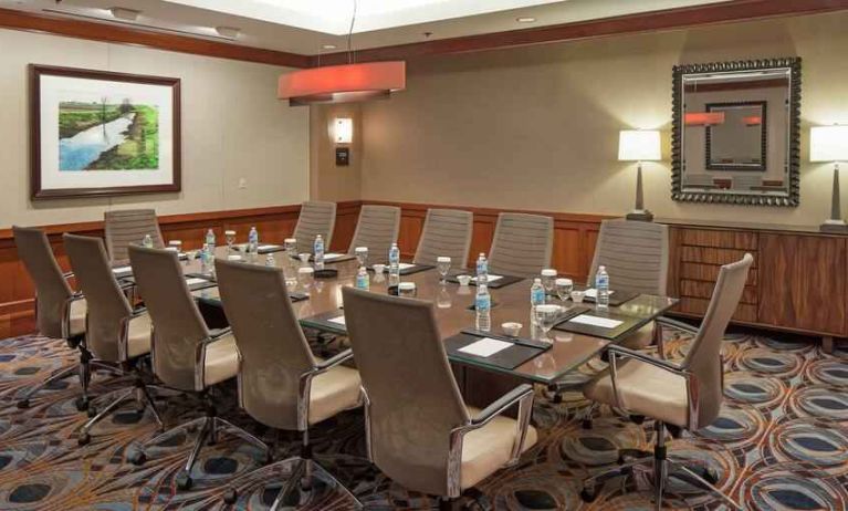 Meeting room perfect for every business need at the Hilton Omaha.