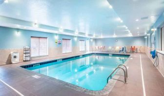 Relaxing swimming pool at the Hilton Garden Inn Minneapolis Airport Mall of America.