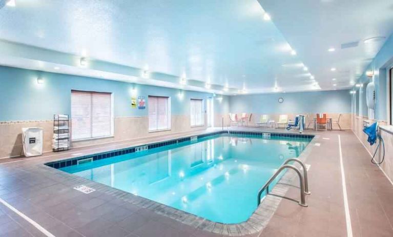 Relaxing swimming pool at the Hilton Garden Inn Minneapolis Airport Mall of America.