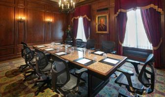 well-equipped meeting room for all business and board meetings at Hilton Milwaukee City Center.