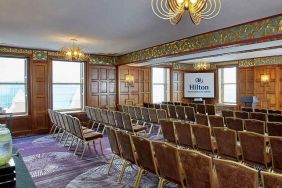 professional conference room at Hilton Milwaukee City Center.