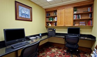 fully-equipped business center with computer, internet, and printer fully-equipped business center with computer, internet, and printer at Embassy Suites by Hilton San Rafael Marin County.