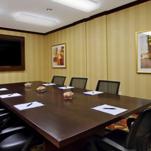 professional meeting room for all business needs fully-equipped business center with computer, internet, and printer at Embassy Suites by Hilton San Rafael Marin County.