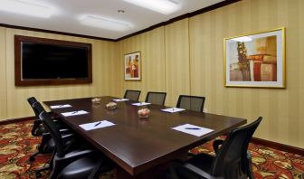 professional meeting room for all business needs fully-equipped business center with computer, internet, and printer at Embassy Suites by Hilton San Rafael Marin County.