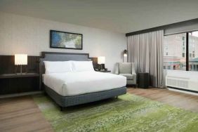 Spacious and comfortable king suite at the Hilton Garden Inn Memphis Downtown.