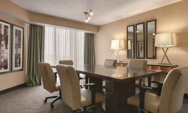 Small meeting suite perfect for privacy at the Embassy Suites by Hilton Birmingham.