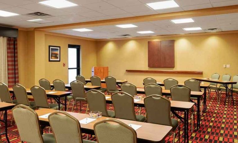 well-equipped, professional conference and meeting room at Hampton Inn & Suites Baton Rouge - I-10 East.