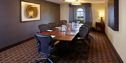 professional meeting room for all board meetings at Embassy Suites by Hilton Los Angeles International Airport South.