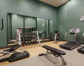 well-equipped fitness center at Hilton Garden Inn Boulder.