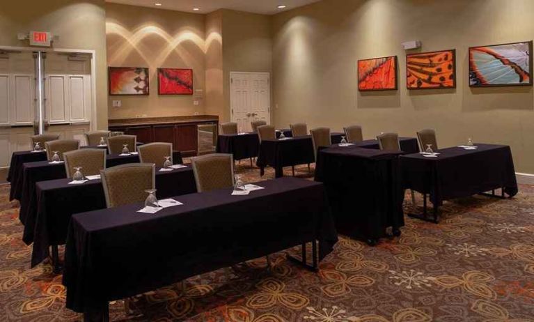 professional meeting room for all business needs at Hilton Garden Inn St. Louis Airport.