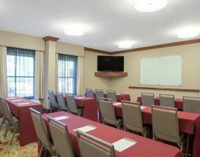 professional meeting room for all board meetings at Hampton Inn Boston/Marlborough.