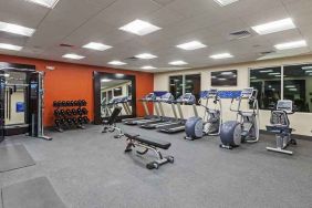 well-equipped fitness center at Hampton Inn Bulverde Texas Hill Country.