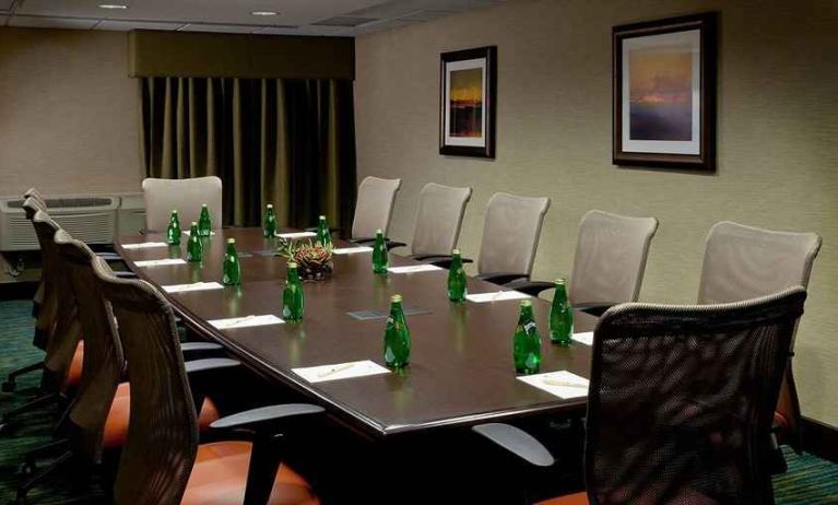 professional and equipped meetiing room for all business meetings at DoubleTree by Hilton Hotel Santa Fe.