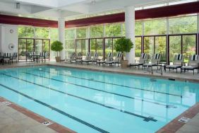 Beautiful and relaxing indoor pool at the DoubleTree by Hilton Tulsa - Warren Place.