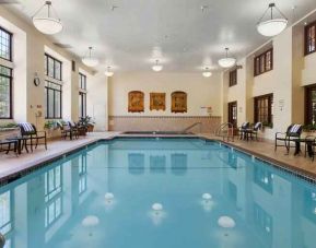 Relaxing indoor pool at the Embassy Suites by Hilton Napa Valley.