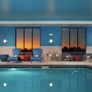 Relaxing indoor pool at the Hampton Inn Burley.